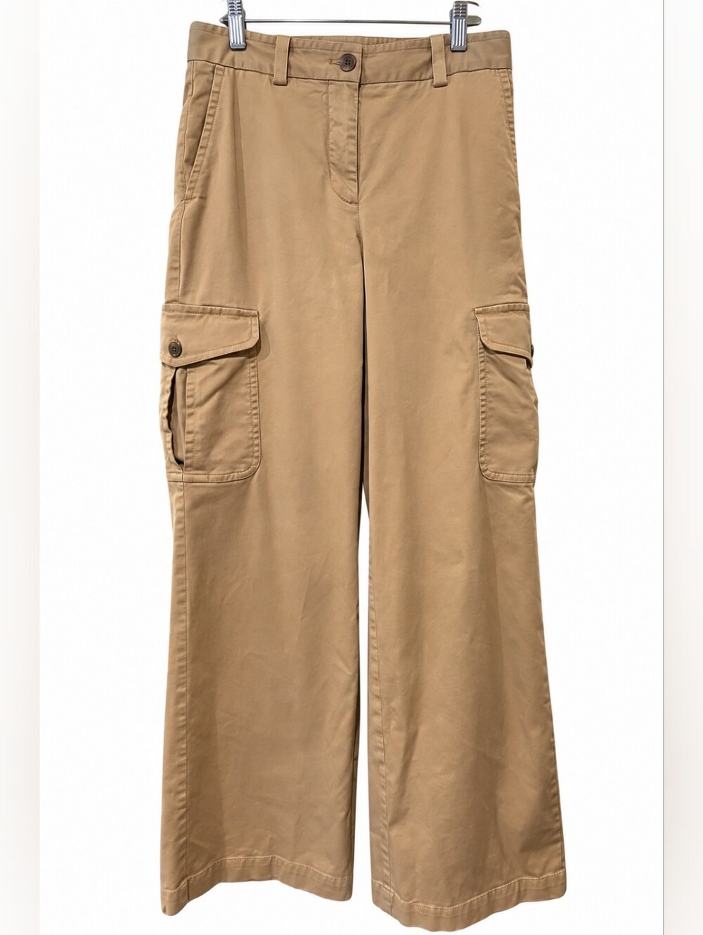 Sunday Best Aritzia Tan Wide Leg Cargo Pants Size 6